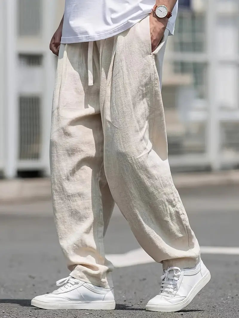 Linen Loose Fit Pants