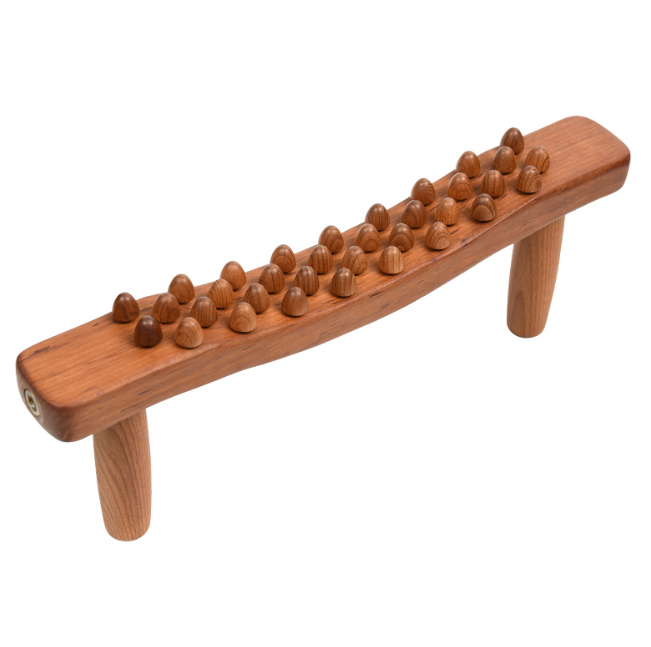 Handheld 34-Bead Wooden Massage Tool for Relaxation | ComfynChic