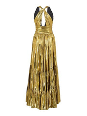 Maxi Gold Couture Dress