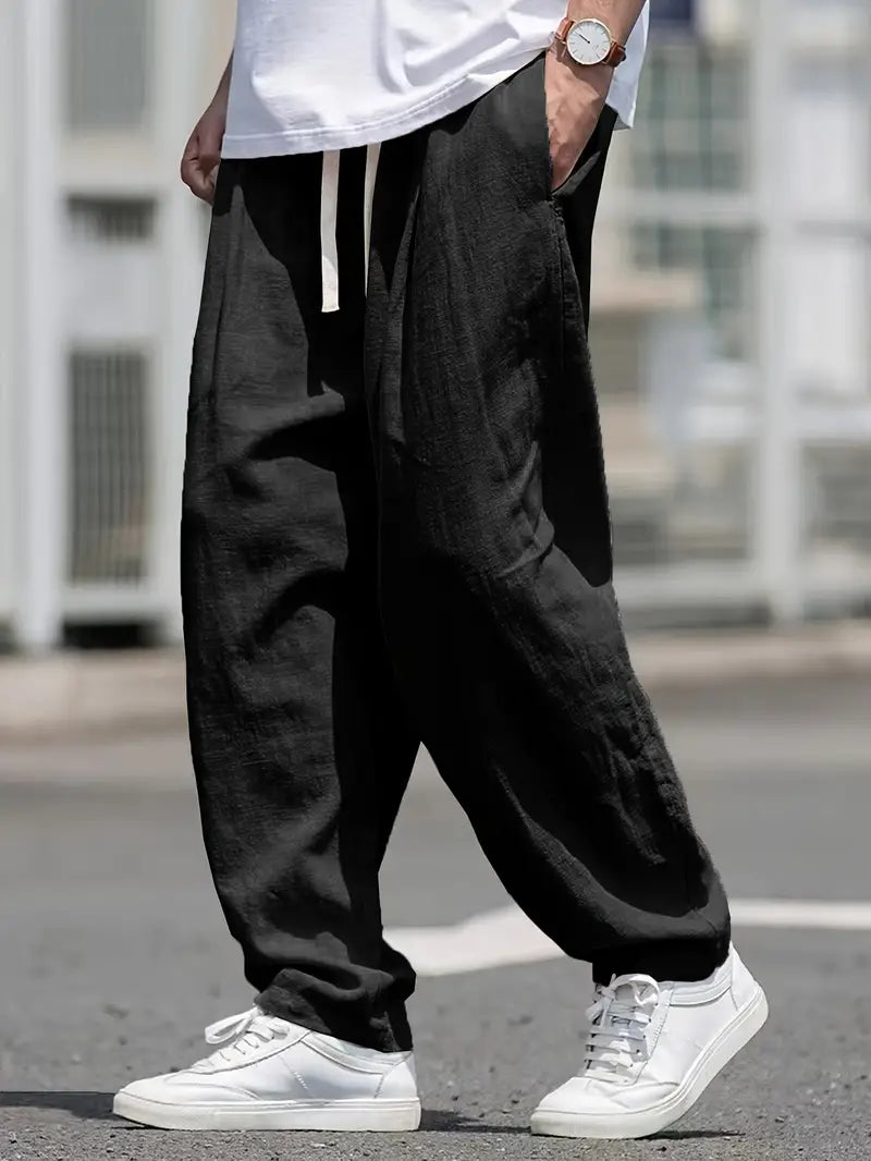 Linen Loose Fit Pants