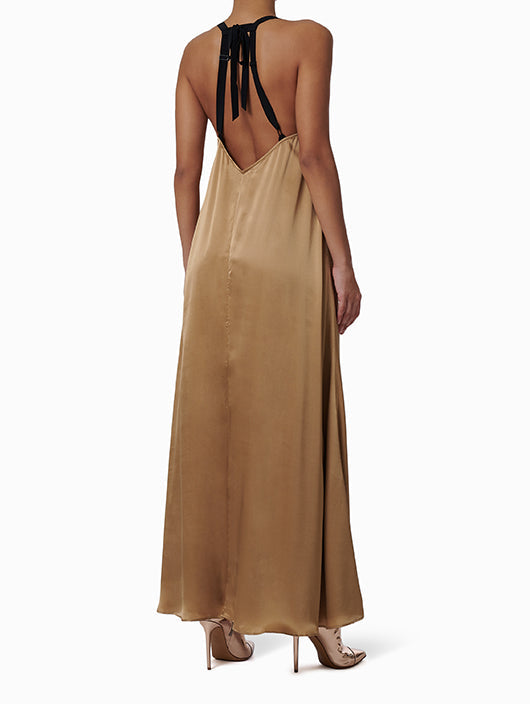 Gold Sakura Maxi Dress