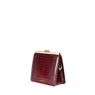 Jeanne Clutch Bag (Burgundy)