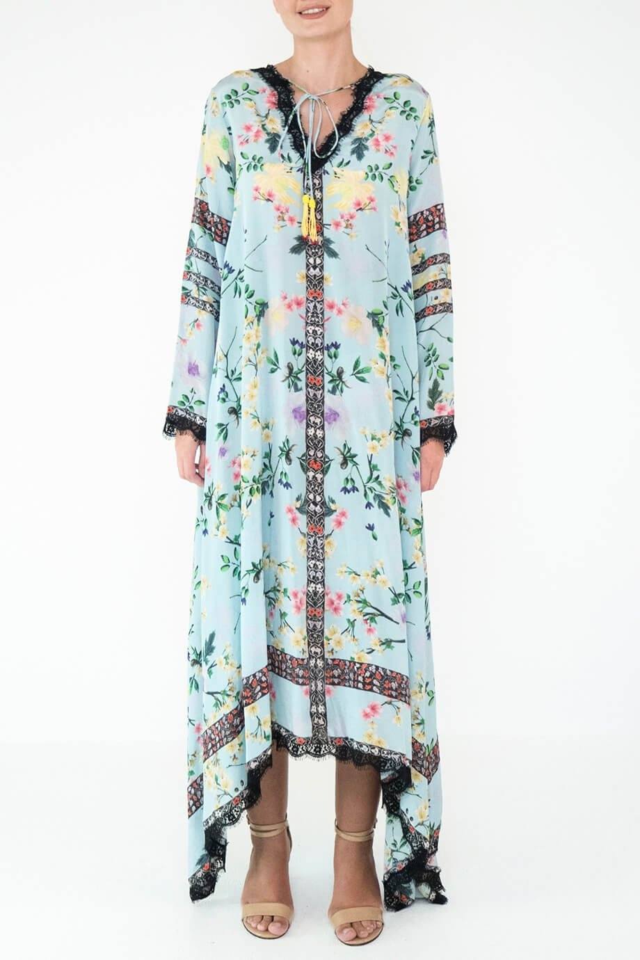 Ch Floral Long Dress