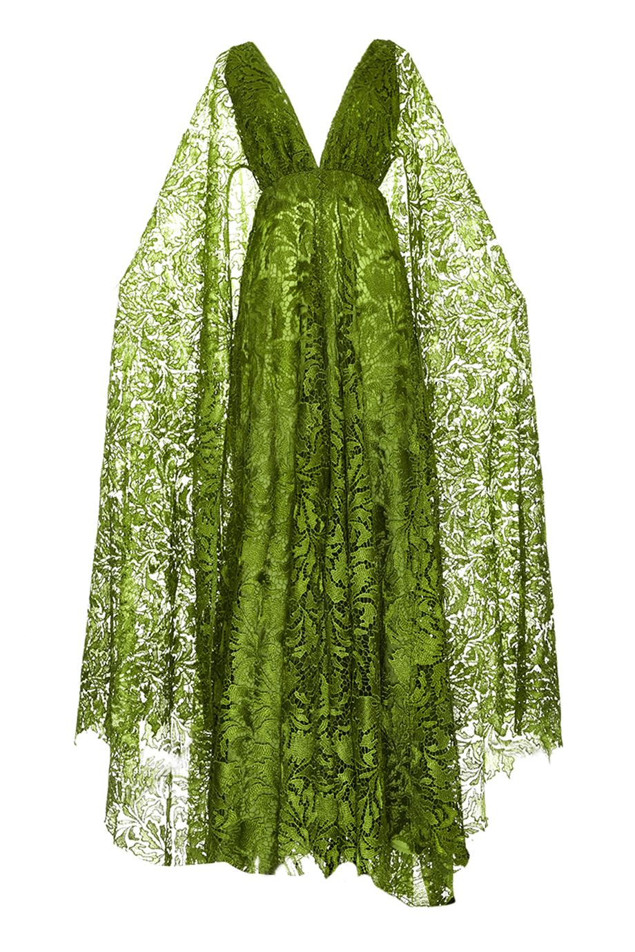Lime Enid Dress - Damaged Or Sample Items