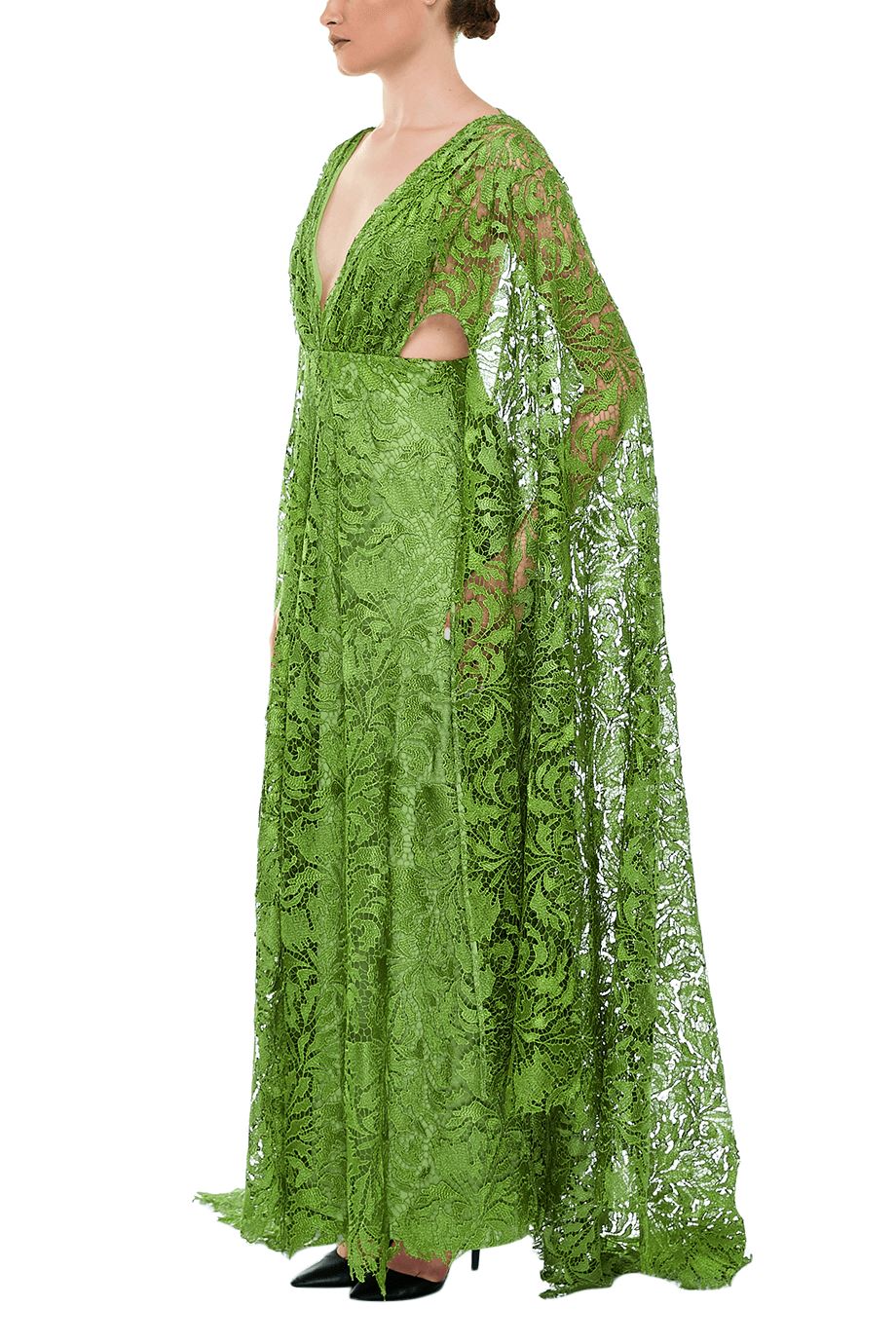 Lime Enid Dress - Damaged Or Sample Items